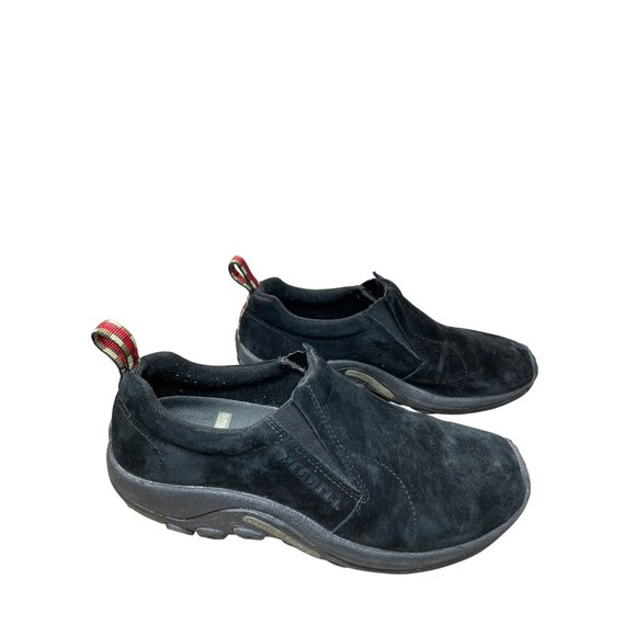 Merrell Moc Jungle Midnights Mens Black suede casual slip on shoes Sz 9.5 SKU 93 - Picture 4 of 16